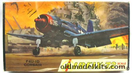 Airfix 1/72 F4U-1D Corsair Craftmaster Box - (F4U1D), 1-46 plastic model kit